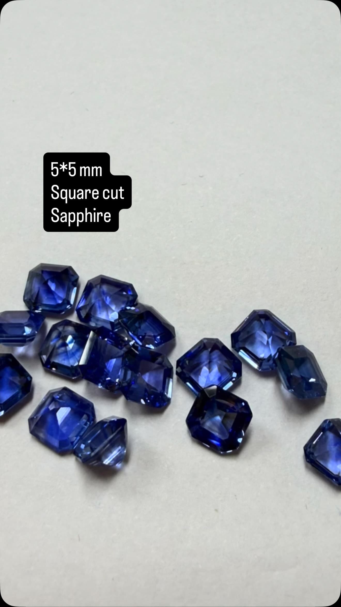 Sapphire 0.00 ct